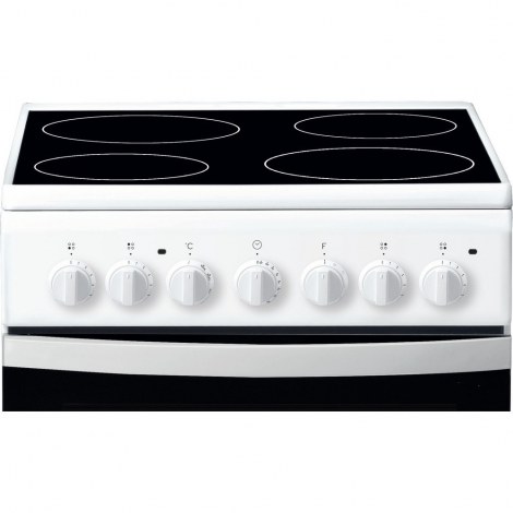 INDESIT | Cooker | IS5V4PHW/E | Hob type Vitroceramic | Oven type Electric | White | Width 50 cm | Grilling | Depth 60 cm | 61 L - 2